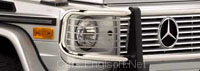 Mercedes G W463 Polished Headlamp Grid