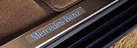 Mercedes CLS Illuminated Door Sill Panels