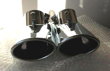 Mercedes W220 S-Class Exhaust Tips