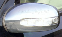 E-Class Chrome Outside Mirrors