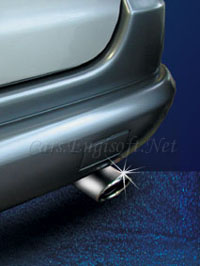 Mercedes W163 ML Chrome Exhaust Tail Pipe