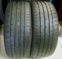 18 Used Continental Conti Contact 3 Tires 