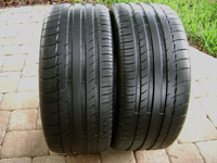19" Used Michelin Pilot Sport PS2 Tires